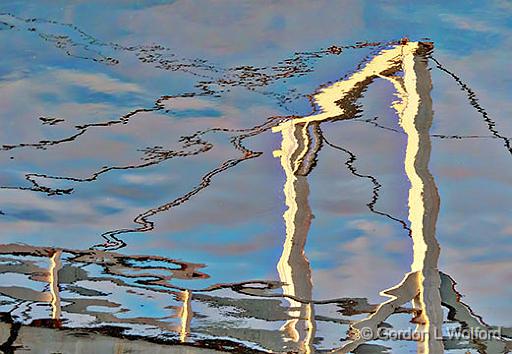 Bridge Reflected Rotated_P1140345.jpg - Photographed along the Rideau Canal Waterway at Kilmarnock, Ontario, Canada.